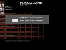Tablet Screenshot of hvcollins.com